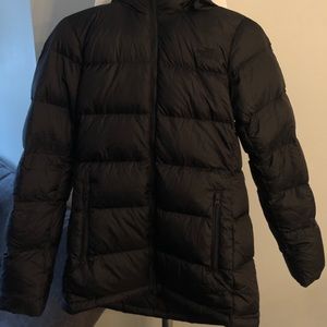 The North Face down jacket